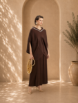 Brown Embellished Set