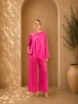 Fuchsia Satin Set