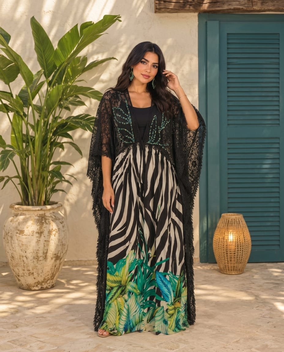 Zebra Kaftan